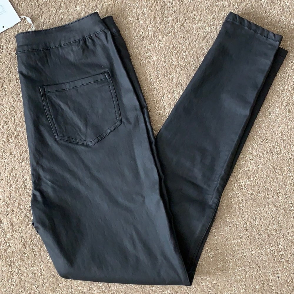 MISSGUIDED Vice High Waisted Coated Skinny Jean